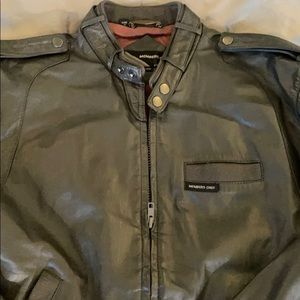 Vintage Members Only Leather Jacket circa 1980